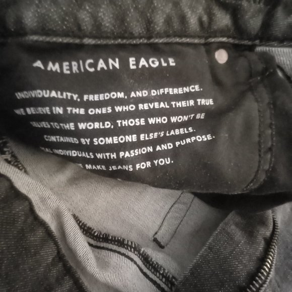 American Eagle straight flex 34x34 denim (black) - Picture 5 of 6